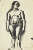 Henry Moore, Standing nude