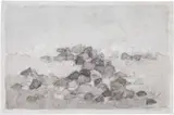Paesaggio roccioso by Zoran Mušič, 1979, watercolour on paper, offered Dec 2020