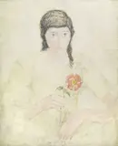 Pio Semeghini, Figura con fiore