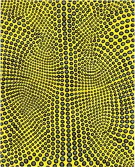Davide Nido, Movimento alare di un'ape, 2004, acrylic and resina on canvas