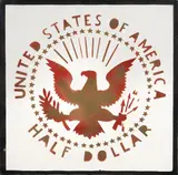 Franco Angeli, Half Dollar (Antipittura)