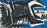 Vinicio Berti, Emblema AH, 1968, acrylic on canvas