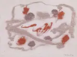 Cangiante by Giulio Turcato, oil and mixed media on canvas, offered Dec 2020