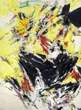 Sandro Martini, Quantità garuta, 2002, mixed media on canvas