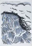 This Wonderful Undulations of the Centuries by Raymond Pettibon, 1992, watercolour on paper, offered Dec 2020