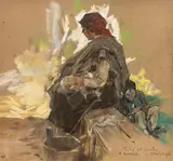 Silvio Bicchi, Studio del quadro «Il nascosto»