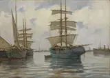 Renuccio Renucci, Velieri al porto