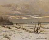 Gino Romiti, Paesaggio invernale