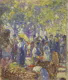 Ludovico Tommasi, Al mercato
