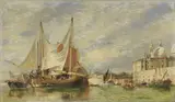 Edward William Cooke, Venezia, 1851, oil on canvas