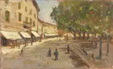 Giovanni Bartolena, Piazza di Cascina Bassa