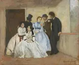 Edoardo Gordigiani, Gli amici