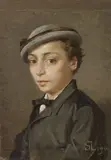 Silvestro Lega, Ritratto del fratello Ettore giovinetto