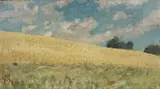 Stefano Bruzzi, Bozzetto per "La mietitura in alta montagna