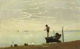 Guglielmo Ciardi, Giovane pescatore in laguna