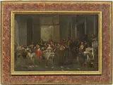 Cornelis de Wael, Cena conviviale