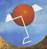 Fillìa, Senza titolo, oil on canvas