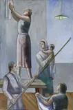 Carlo Carrà, Vigilia di Pasqua, 1929, oil on canvas