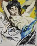 Donna che riposa by Renato Guttuso, 1959, oil on canvas, offered Nov 2019