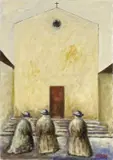 Ottone Rosai, Pretini alla chiesa