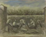 Selciatori by Ottone Rosai, 1943, oil on canvas, offered Nov 2019