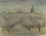Paesaggio by Ottone Rosai, 1942, oil on canvas, offered Nov 2019