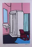 Valerio Adami, Senza titolo, 1969, lithograph on paper