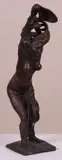 Pericle Fazzini, Nudo femminile, scultura in bronze