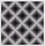 Getulio Alviani, Testura grafica per ortogonale, 1972, lithograph