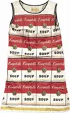 The souper dress by Andy Warhol, screenprint a colori on tessuto in paper cotone, offered Nov 2019