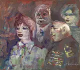 Il Generale by Mino Maccari, 1958, oil on panel, offered Nov 2019