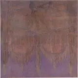 Fabio Aguzzi, D-oppio cielo, 1992, oil on canvas