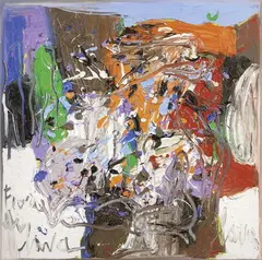 Giorgio Moiso, Fiori di lava, 2005, oil on canvas