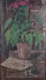 Natura morta by Enzo Faraoni, oil on canvas applicata on panel, offered Nov 2019