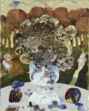 Senza titolo by Antonio Possenti, oil on canvas board, offered Nov 2019
