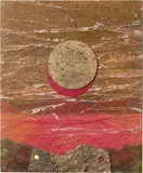 Roberto Crippa, Senza titolo, 1970, collage on panel