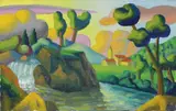 Rivisitando Cignaroli by Salvo, 2008, oil on canvas, offered Nov 2019