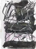 Emilio Vedova, Presenze, mixed media on paper