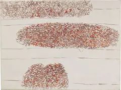 Antonio Sanfilippo, Senza titolo, 1963, tempera on canvas