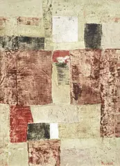 Nuvolo, Senza titolo, 1955, nitrocellulosa and pittura on canvas