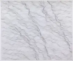 Dadamaino, Il movimento delle cose, 1991, mordente on poliestere