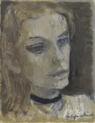 Ritratto by Ugo Capocchini, oil on cardboard, offered Oct 2019