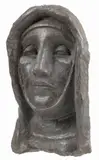 Libero Andreotti, Testa di Madonna, scultura in bronze