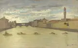 Mario Borgiotti, Macerie del Ponte alle Grazie, Firenze