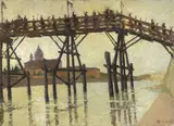 Mario Borgiotti, La passerella del Ponte alla Carraia