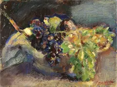 Uva by Armando Spadini, oil on canvas, offered Oct 2019