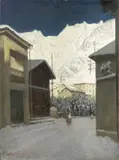 Cesare Maggi, Courmayeur
