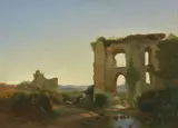 Károly Markó the Younger, Paesaggio con rovine