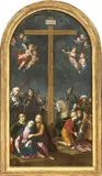 Francesco Curradi, Celebrazione della Croce, oil on panel