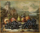 Giorgio de Chirico, Frutta in un paese